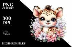 Cute Babyunicorn Animal Eyes Clipart Product Image 3