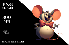 Funny Mouse with Sarcastic Side-eye Product Image 2