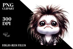 Baby Japanese Chin Watercolor Product Image 2