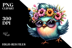 Cool Dancing Bird, Transparent PNG Product Image 2