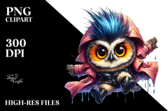 Funny Baby Owl, Transparent PNG Product Image 2