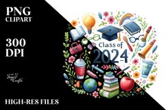 Class of 2024 Clipart Product Image 1