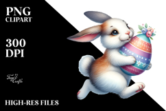 Funny Bunny Easter Egg PNG Product Image 2