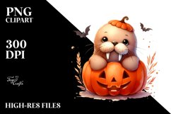 Cute Baby Walrus, Transparent PNG Product Image 3