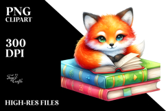 Colorful Cute Fox PNG Product Image 2