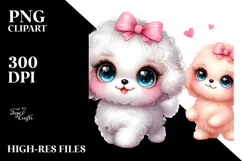 Happy Baby Bichpoo, PNG Product Image 2