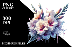 Gladiolus Material PNG Product Image 2