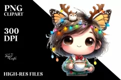 a Cute Watercolor Butterfly PNG Product Image 1