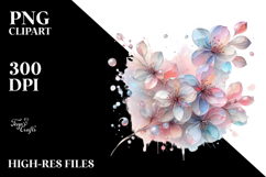 Shiny Cherry Blossom, Transparent PNG Product Image 2