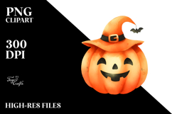 Cute Jack-O&#039;-Lantern PNG Product Image 2