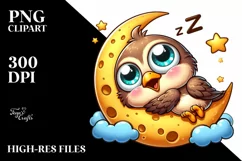Colorful Baby Moon Eyes | Clipart Product Image 3