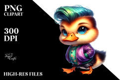Cute Baby Duck Portrait, Style Product Image 2