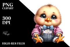 Funny Baby Chicken Clipart Product Image 2