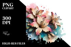 Small Stained Azalea PNG Product Image 2