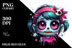 Artistic Ghoul Girl.png Product Image 2