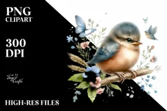 Cute Baby Bird, Transparent PNG Product Image 3