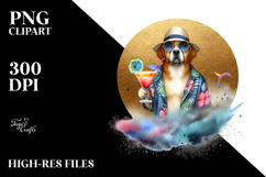 Watercolor Dog PNG Product Image 2