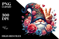 Valentines Gnome Victory PNG Product Image 2