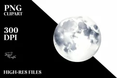 Elegant Moon Tshirt|Tumbler|Mug|Clipart Product Image 1