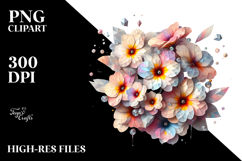 Colorful Glossy Diamond Primrose PNG Product Image 2