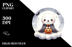 Cute Baby Seal Halloween Image Product Image 2