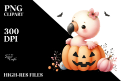 Cute Baby Flamingo, Transparent PNG Product Image 2