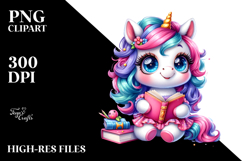 Goofy Baby Unicorn with Snorkel Set PNG Product Image 2