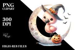 Cute Baby Flamingo Halloween Image Product Image 2