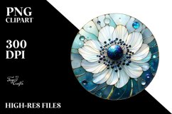 Stained Anemone Material Clipart Product Image 1