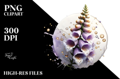 Glossy y Foxglove, Transparent PNG Product Image 2