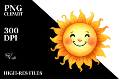 Whimsical Sun PNG Product Image 2