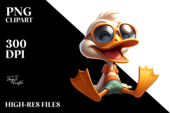 Goofy Duck with Oversized Sunglasses Product Image 2