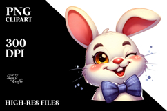 Joyful Bunny, Transparent PNG Product Image 2