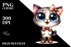 Cat Watercolor | Sublimation Clipart Product Image 1