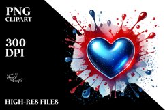 Glossy Heart PNG Product Image 2
