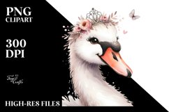 Swan Diva Look | Sublimation Clipart Product Image 3