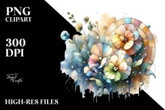 Stained Sweet Pea PNG Product Image 1