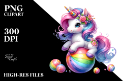 Cute Unicorn PNG Product Image 2