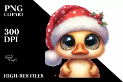 Cute Baby Duck, Transparent PNG Product Image 3