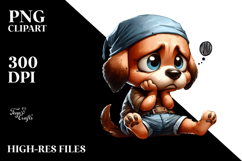 Dramatic Puppy, Transparent PNG Product Image 2