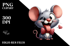 Playful Goofy Mouse PNG Product Image 2