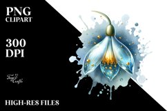 Glossy Snowdrop Clipart Product Image 1