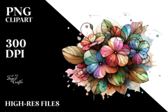 Wooden Impatiens PNG Product Image 2