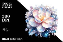 Abstract Shiny Gardenia Splash Product Image 1