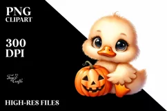 Cute Baby Duck, Transparent PNG Product Image 3