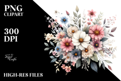 Flower Half of Flowers PNG Product Image 2