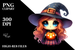 Simple Witch Portrait, Transparent PNG Product Image 2