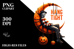 Digital Painting of Fredy Crueger Sitting on Half Moon, Product Image 2