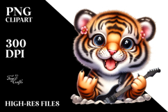 Cute Baby Tiger PNG Product Image 2