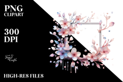 Shiny Cherry Blossom PNG Product Image 2